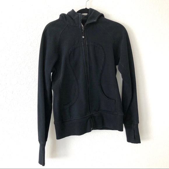 lululemon athletica Jackets & Blazers - Lululemon Black Scuba Hoodie